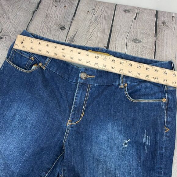 Seven7 Luxe Thalia Jeans distressed size 20 - Picture 10 of 12